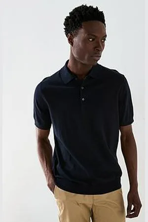 MANGO Arranona Short Sleeve Knitted Polo Shirt