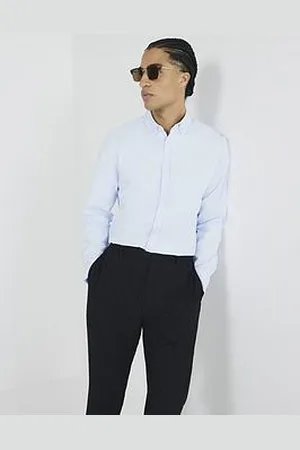 River Island Slim Fit Double Collar Shirt