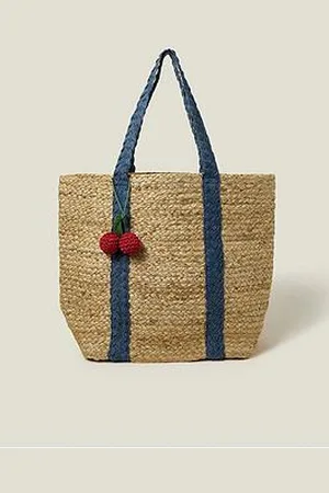 Accessorize Jute Shoulder Denim Strap