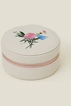 Accessorize Embroidered Jewellery Box