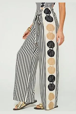 Very Side Panel Placement Beach Trouser