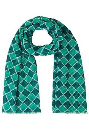 Accessorize Tilly Tile Print Scarf