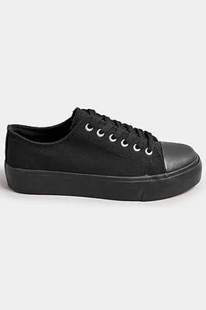 Yours Wide Fit Canvas Trainers