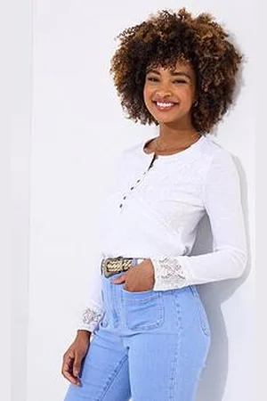 Joe Browns Lyla Cut-About Lace Jersey Top