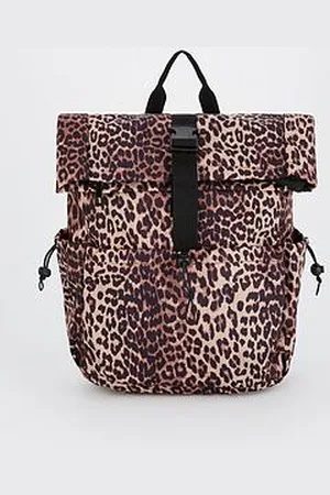 Pieces® Leopard Printed Backpack