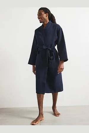 Very Man Lightweight Textured Dressing Gown