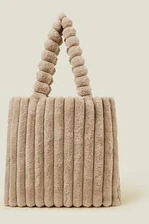 Accessorize Faux Fur Shopper