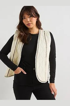 Very Quilted Edge To Edge Gilet
