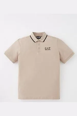 EA7 Boys Core Id Pique Short Sleeve Polo Shirt