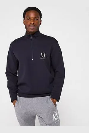 Armani Exchange Icon Project 1/4 Zip Sweat Top