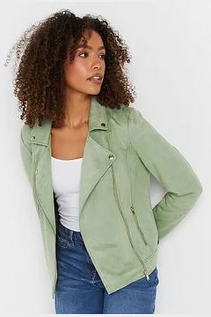 M&Co Suede Biker Jacket