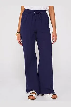 Very Crinkle Wide Leg Trousers