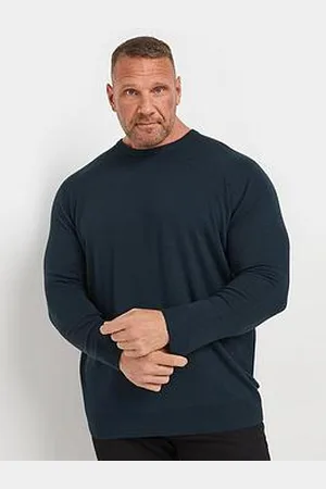 BAD RHINO Crew Neck Knitted Jumper