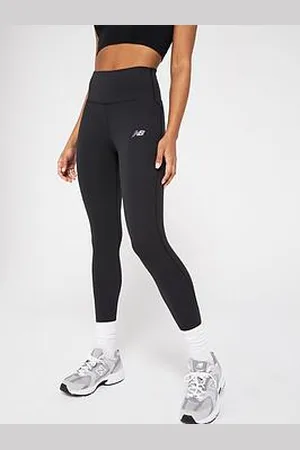 New Balance Womens Running Nb Sleek High Rise Tights 27" - Black