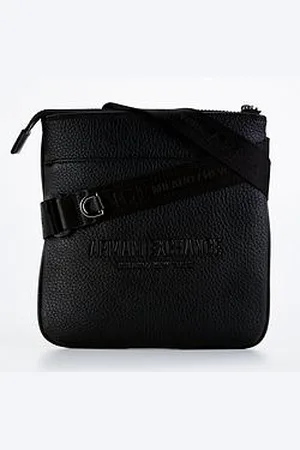 Armani Exchange Miami Side Logo Flat Crossbody Bag