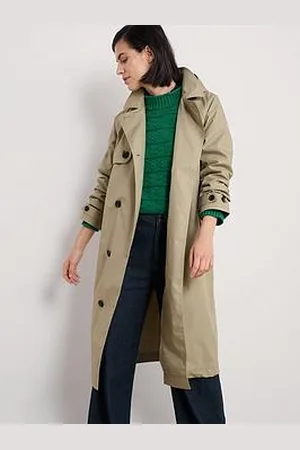 Seasalt Cornwall Double Breasted Trench Coat