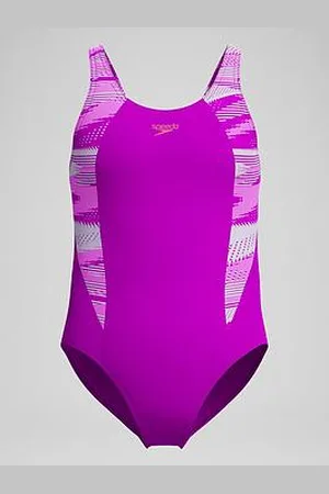 Speedo Girls Hyperboom Splice Muscleback - Pink