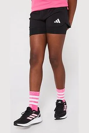 adidas Junior Girls Training Pacer 2In1 Shorts