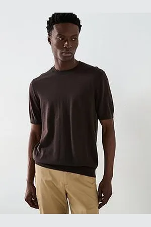 MANGO Arraona Essentials Knitted Short Sleeve T-Shirt