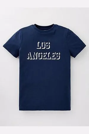 Everyday Basic Boys La Short Sleeve T-Shirt - Navy
