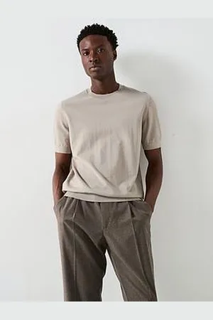 MANGO Arraona Essentials Knitted Short Sleeve T-Shirt
