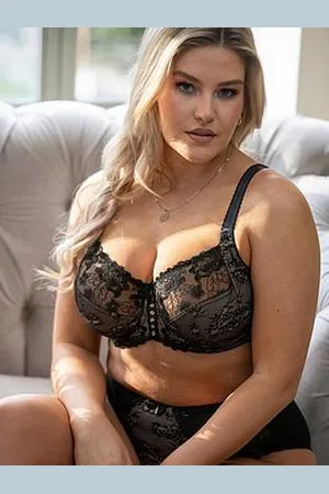 Pour Moi Sofia Lace Embroidered Side Support Bra