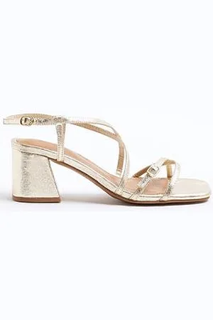 River Island Strappy Block Heel Sandal