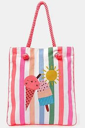 Accessorize Girls Ice Cream Shopper Bag
