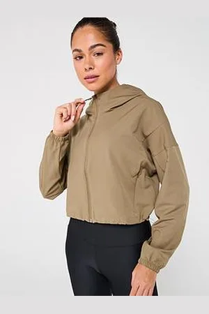 Under Armour Womens Training Unstoppable Woven Hooded Jacket - Green