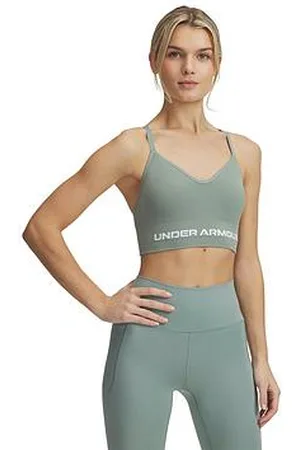 Under Armour Womens Training Vanish Seamless Low Support Sports Bra - Green
