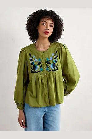 Seasalt Cornwall Embroidered Shirt