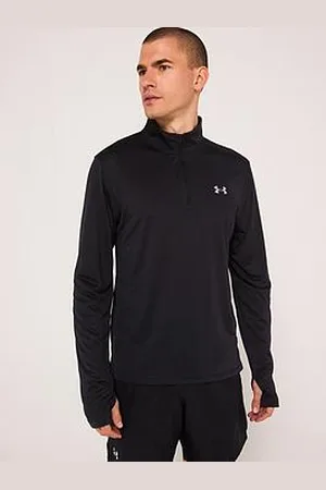 Under Armour Mens Running Launch 1/4 Zip Top - Black
