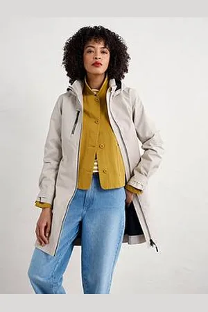 Seasalt Cornwall Coverack Coat Ii Driftwood