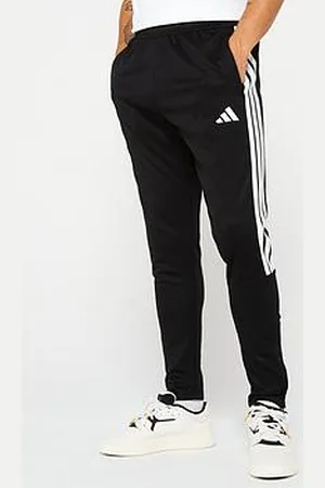 adidas Mens House Of Tiro Black And White Pant - Black