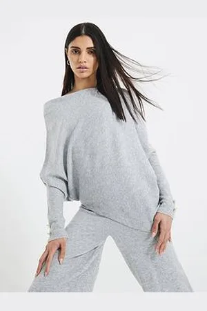 River Island Off The Shoulder Jumper