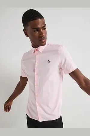 Paul Smith Short Sleeve Casual Fit Zebra Logo Shirt