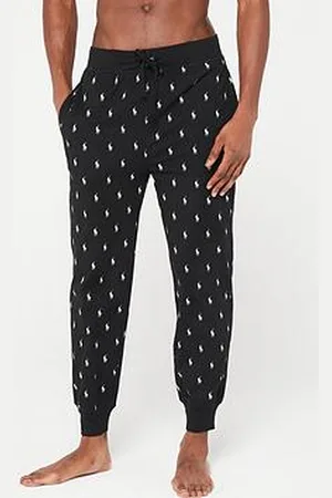 Ralph Lauren All Over Print Pyjama Jogger- /White