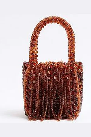 River Island Waterfall Pearl Bag