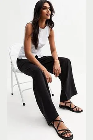 New Look Drawstring Wide Leg Trousers
