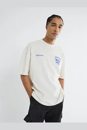 River Island Oversized Eden Made Gothic T-Shirt