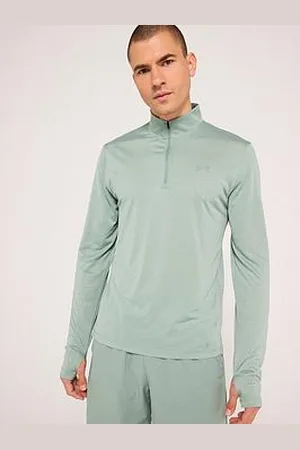 Under Armour Mens Running Launch 1/4 Zip Top - Green