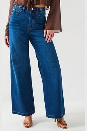 Very High Waist Palazzo Jeans