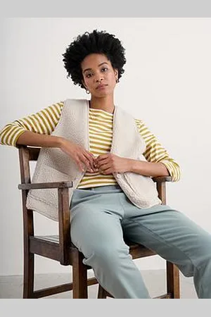 Seasalt Cornwall Sailor Top Mini Cornish Chamomile Chalk