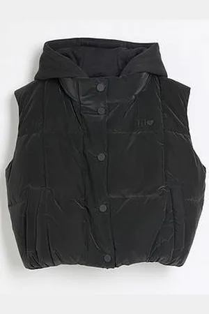 River Island Girls Nylon 2 In 1 Gilet
