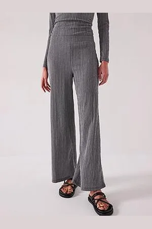 Very Textured Wide Leg Trouser Co-Ord