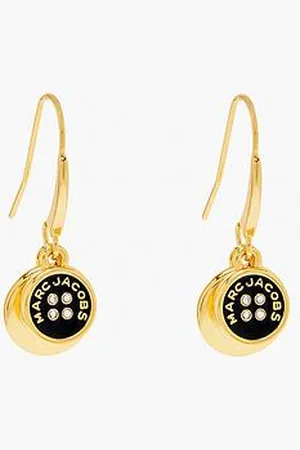 Marc Jacobs Button Drop Earrings