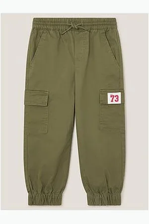 Monsoon Boys Cargo Trousers - Khaki