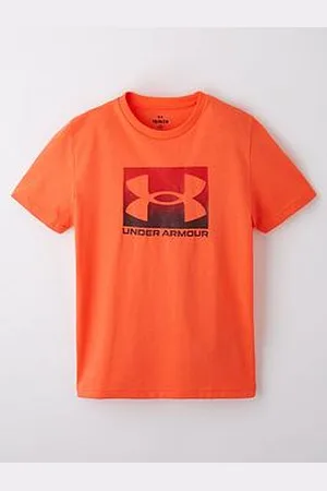 Under Armour Junior Boys Boxed Sports T-Shirt - Red