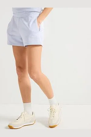 PUMA Womens Essentials Small No 1 Logo 4 Shorts - Grey