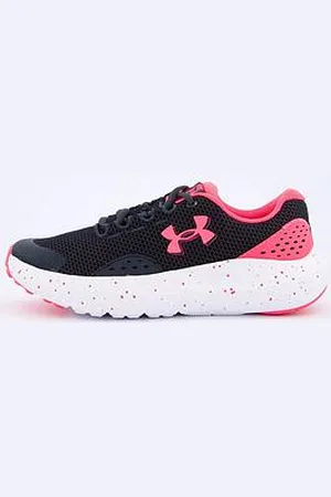 Under Armour Junior Girls Surge 4 Trainers - Black